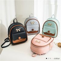 SALE Women PU Leather Mini Backpack Shoulders Daypack For Teenage Girls Kids Multi-Function Small Female Ladies School Backpack 【AUG】