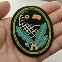 tomwang2012. WW2 GERMAN SNIPER PATCH SLEEVE PATCH GOLD BEST SHOT AWARD INFANTRY BIRDHEAD ARMBAND BADGE metal wire high quality