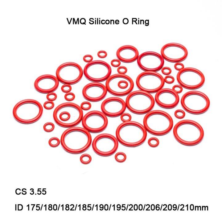 haotao-hardware-2ชิ้น-ล็อตสีแดง-vmq-ซิลิโคน-o-แหวนปะเก็นเครื่องซักผ้ายาง-cs-3-55มิลลิเมตร-id-175มิลลิเมตร210มิลลิเมตรอาหารเกรดซิลิคอน-o-แหวนปะเก็นยาง-o-แหวน