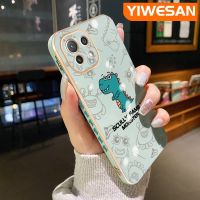 YIWESAN เคสสำหรับ Xiaomi MI 11 Lite 4G 11 Lite 5G 11 Lite 5G 11 Lite 5G Ne เคสแฟชั่นลายมอนสเตอร์เคสดีไซน์ใหม่ด้านข้างเคสโทรศัพท์ซิลิโคนฝาปิดเลนส์เต็มรูปแบบป้องกันกล่องกันกระแทกกล้อง