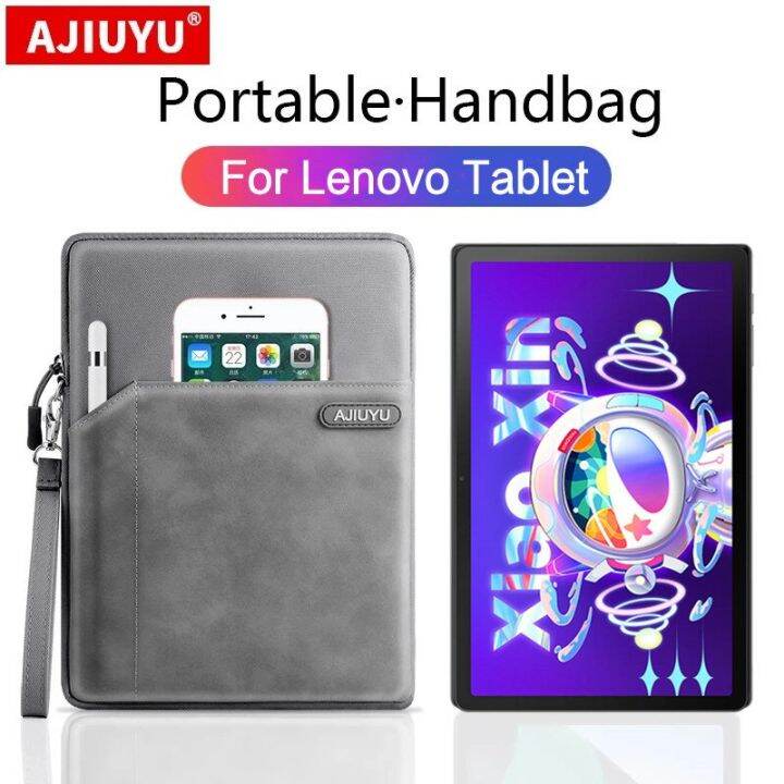 ajiuyu-แผ่น-xiaoxin-เคสโทรศัพท์-lenovo-10-6-tb-128fu-pro-11-5-j706f-p11-plus-j606f-j716f-ปลอกแท็บเบล็ตกระเป๋ากันรอยถุงคลุมกระเป๋า