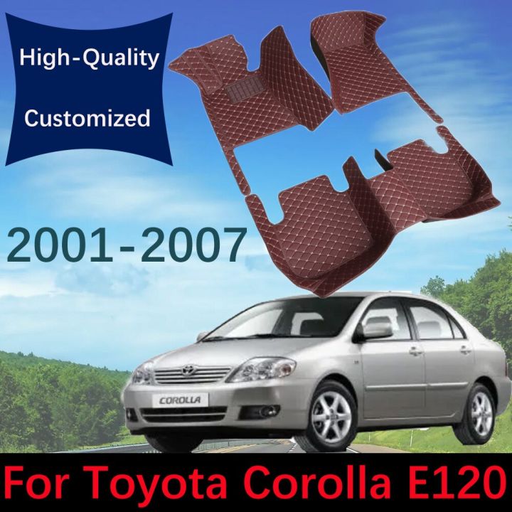 พรมเช็ดเท้า-car-หนังแบบสั่งทำสำหรับ-toyota-corolla-e120-2001-2002-2003-2004-2005-2006พรมพรมรถยนต์2007แผ่นแปะเท้า-car-พรมเช็ดเท้า-wwwwwqh222