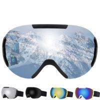 Bitak ใหม่ Double Layers Anti-Fog Ski Goggles Snow Snowboard Glasses Snowmobile Eyewear Outdoor Sport Ski Googles