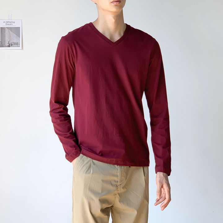 jk-court-cool-cotton-t-shirt-top-classic-solid-color-casual-v-neck-short-sleeve-t-shirt-men-s