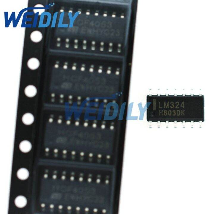 10PCS LM324 LM324N LM324DR SMD SOP-14 IC New Wholesale | Lazada PH