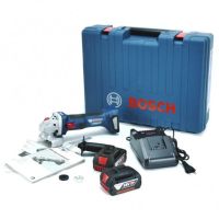 เครื่องเจียไร้สาย BOSCH GWS180-LI อุปกรณ์ครบชุด