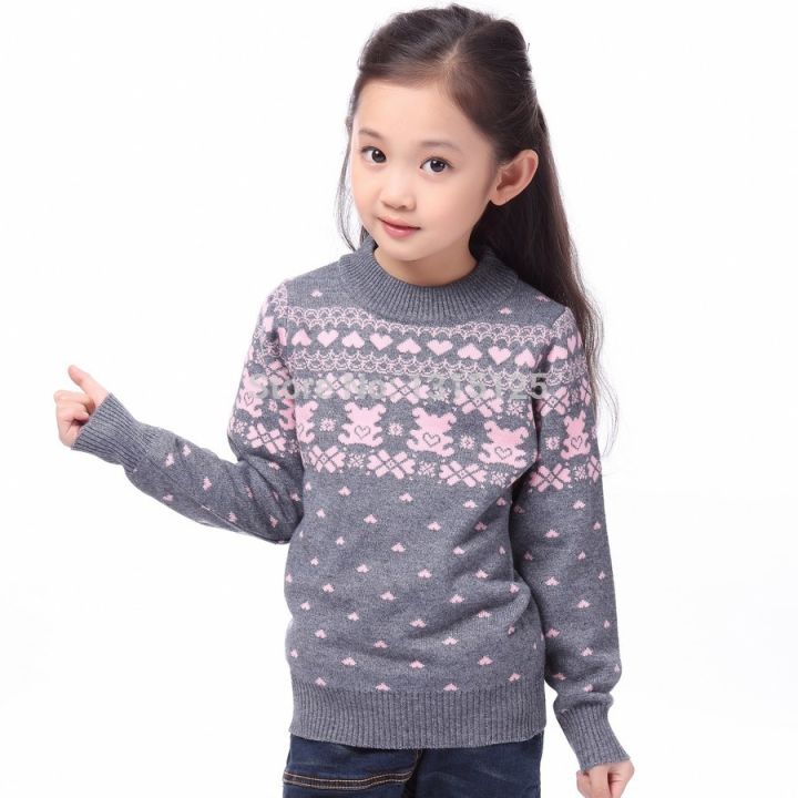 new-childrens-sweater-spring-autumn-girls-cardigan-kids-turtle-neck-sweaters-girls-fashionable-style-outerwear-pullovers