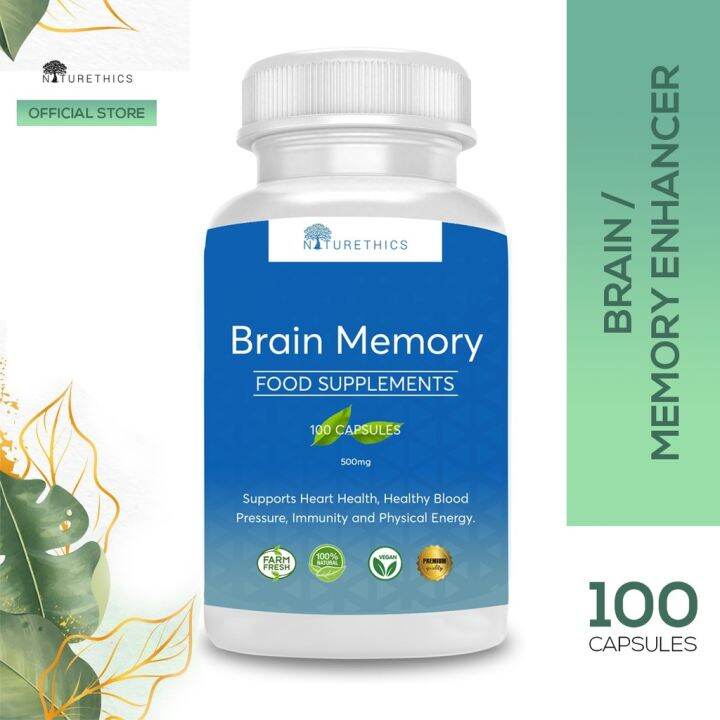Naturethics Brain/Memory Enhancer Food Supplement (100 Capsules ...