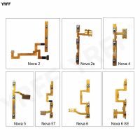 【CW】 Power Volume Buttons For Huawei Nova 6 SE /5T/2S /4 /5 /2/ Power On Off Button Volume Flex Cable FPC Mobile Phone Repair Parts