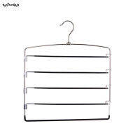 SUC 5-Layer Jeans Hooks Non-slip No Deformation Swing Arm Pant Hanger For Wardrobe &amp; Closet Organizer