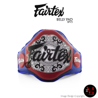 เป้าท้อง แฟร์แท็กซ์ BPV3 FAIRTEX Microfiber Belly Pad Light Weight Protector for Training Muay Thai MMA K1 (Free Size)