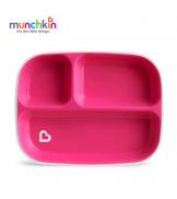 RẺ VÔ ĐỊCH Tách Lẻ -1 Khay ăn dặm chống trượt chia 3 ngăn Munchkin cho bé