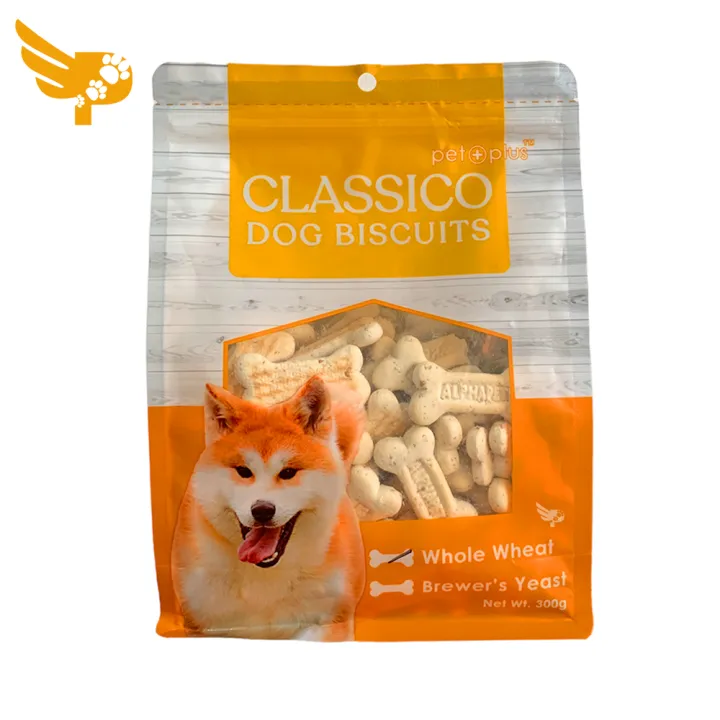 Classico Dog Biscuits Whole Wheat 300g Pet Plus Dog Treats