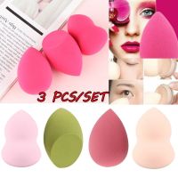 3Pcs Waterdrop Makeup Sponge Blender Puff Face Powder Cream Blending Sponges Beauty Egg Cosmetic Tools