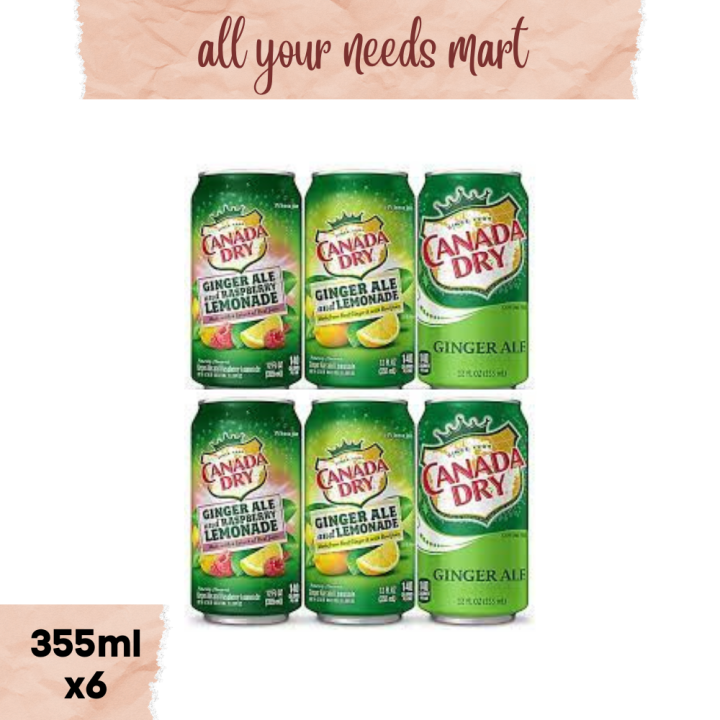 Canada Dry ♡ Ginger Ale and Raspberry Lemonade ♡ Ginger Ale and