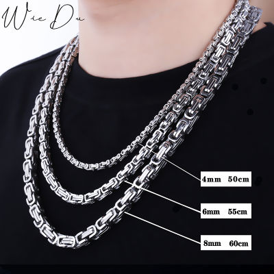 [316L Stainless Steel] Domineering Emperor Chain High Quality Steel Unisex Fashion Charm Element Chain Birthday Gift