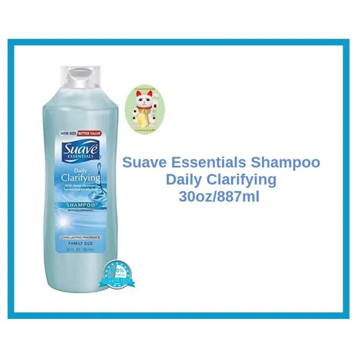 Suave Essentials Daily Clarifying Shampoo 887 Ml Lazada Ph 