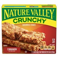 ของดี มีน้อย ? เนเจอร์วัลเล เเท่งกราโนล่า และ อบเชย 6 แพ็ค 12 แท่ง - Nature Valley Granola Bars with Cinnamon 12 bars