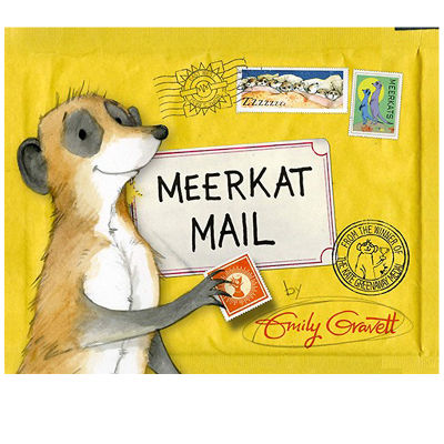 English original meerkat mail mongoose store famous Emily Gravett Liao Caixing book list recommended childrens Enlightenment humorous picture book for parents and children