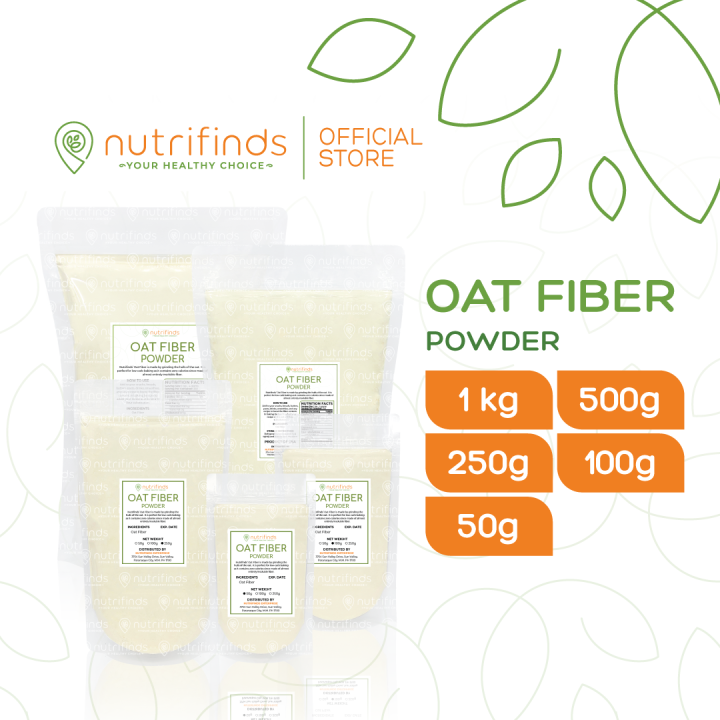 Nutrifinds® Oat Fiber Powder (from Oat Hull - Keto / Low Carb) | Lazada PH