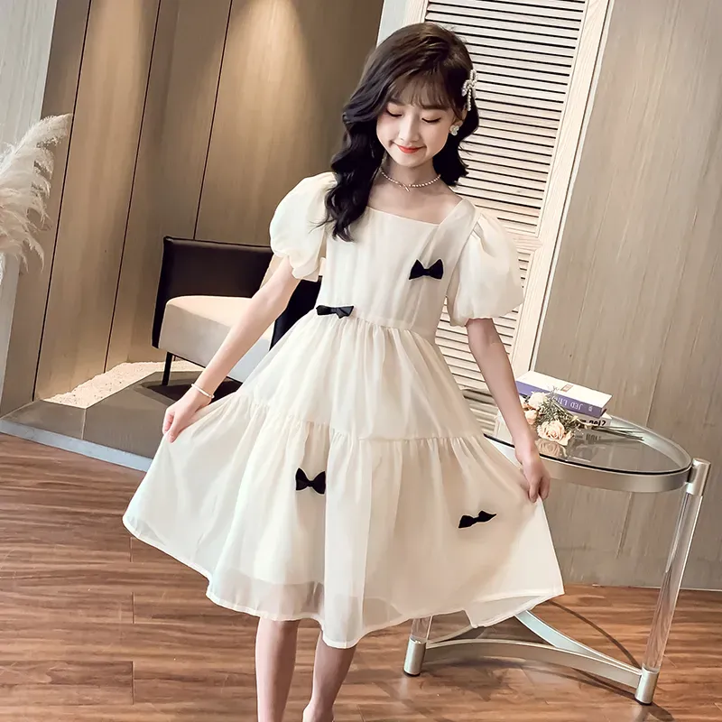Kawaii Children'S Fashion High Quality Korean Dress For Kids Girls Casual  Clothes 3 To 4 To 5 To 6 To 7 To 8 To 9 To 10 To 11 To 12 To