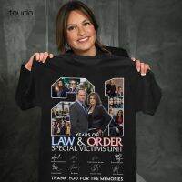 21 Years Of Law &amp; Order Special Victims Unit Signature Men Black Tshirt XS-4XL-5XL-6XL