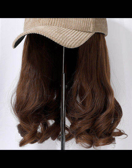 05-wu-fashion-curly-hair-corduroy-hat-patchwork-false-hair-lady-baseball-hat-women-leisure-visors-cap