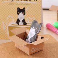 50pcsLot Korean Stationery Cute Cat Memo Pad Sticky Note Paper Scrapbooking Writing office school stationery supplies