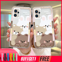 เคส OPPO A15 A54 A5S A3S A76 A96 A16 A95 A55 A7 A5 A9 A31 A53 A33 2020 A12 A1K A16E A16K A54S Reno 4 Lite 5 Lite 6 7 8 4F 5F 5K 06 Lite A57 A57E A57S A77 A74 A15S A52 A11K A92 A35 A11 A93 A32 A72 A94 A53S A16S A12S A36 หมีกระต่ายการ์ตูนน่ารัก ใสซอฟท์ กรณี