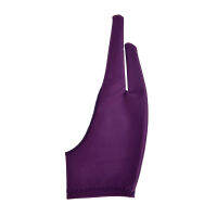[Undistracted] 1PC Two Finger Anti-fouling glove for ศิลปินวาดภาพและปากกากราฟิกแท็บเล็ต Pad