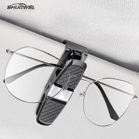 Car glasses clip Multi-functional car sunglasses holder eye box Car visor sunglasses storage clip