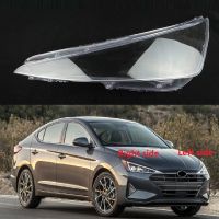 ฝาครอบเลนส์ Lampu Depan Mobil สำหรับกระจกไฟหน้าเคสใส Hyundai Elantra 2019 2020แทนที่โคมไฟเดิม