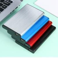 Portable 480Mbps USB 2.0 Mobile Hard Drive Disk Case Aluminum Alloy 10TB 2.5 inch SATA HDD SSD External Enclosure Box ?