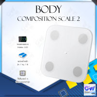 [พร้อมส่ง]เครื่องชั่งชั่งน้ำหนักอัจฉริยะ เครื่องชั่ง นน Xiaomi scale Mi Body Composition Scale 2 Smart scale Measure fat Scale body fat calculator lose weight Scale Support Bluetooth เครื่องชั่ง