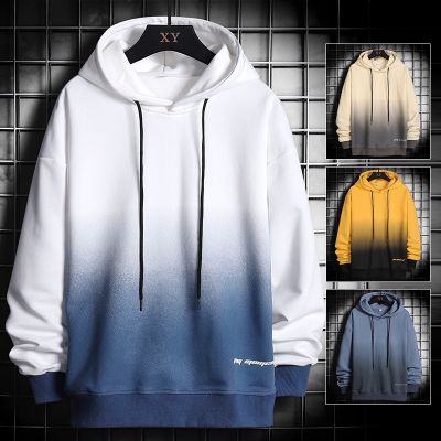 yii8yic And New Hit Color Trend Long-sleeved Sweater Brand Fashion Hoodie Men