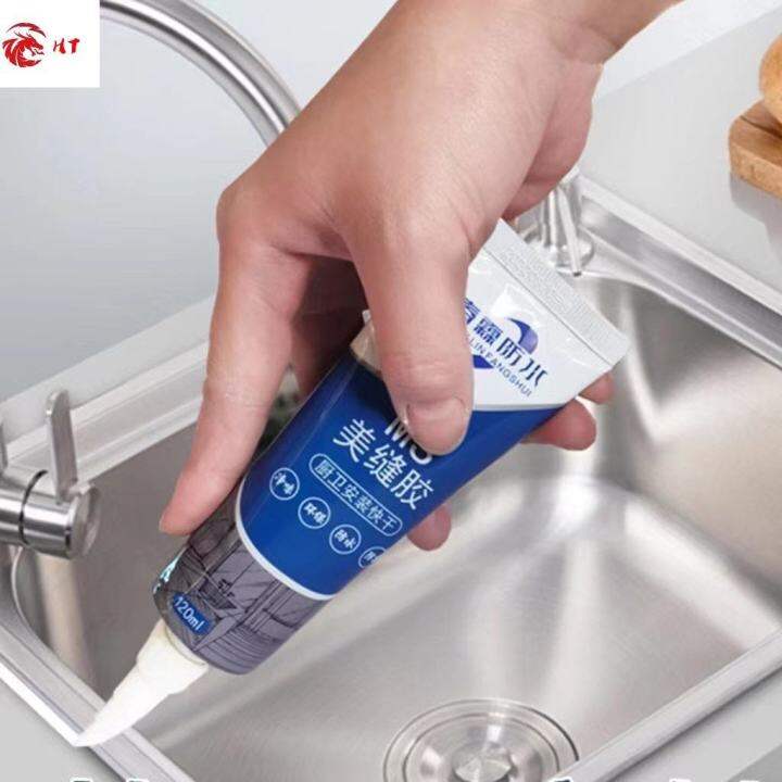 Silicone Sealant Kitchen Sink Waterproof AntiFungal Sealant Sealing