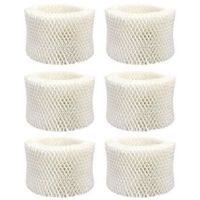 6 Humidifier Filter สำหรับ Holmes HWF75PDQ-U HWF75 Type D Humidifier Filter เยื่อไม้กระดาษตลับดูดซับผ้าม่านเปียก