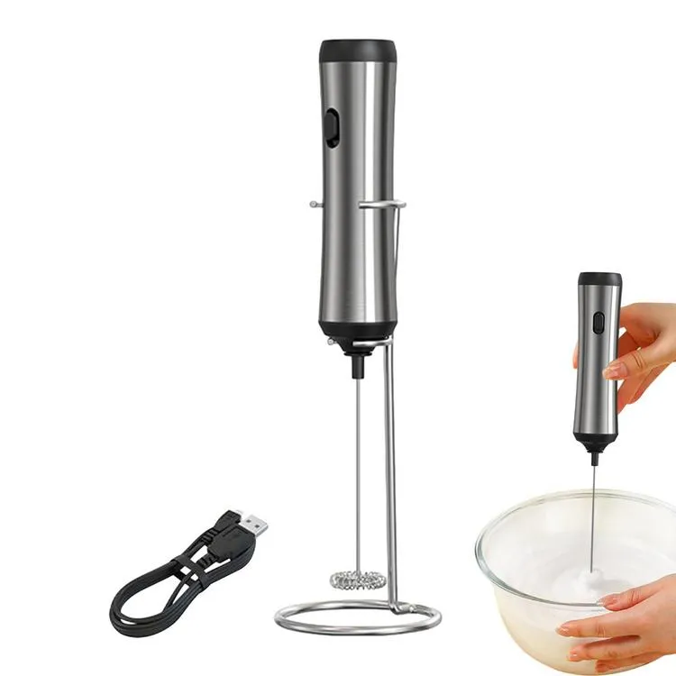 Milk Frother, Basecent Electric Handheld Milk Foamer – BASECENT