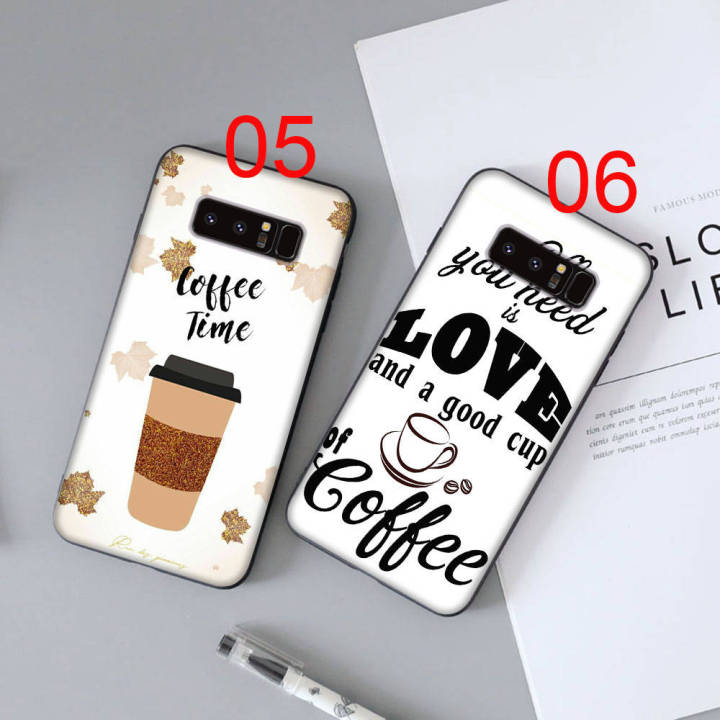 coffee-time-อ่อนนุ่ม-ซิลิโคน-เคสโทรศัพท์-หรับ-oppo-find-x3-a33-a93-a57-a77-a96-a95-a73-f9-a32-a94-a74-a91-a17-pro-lite-neo-black-ปก