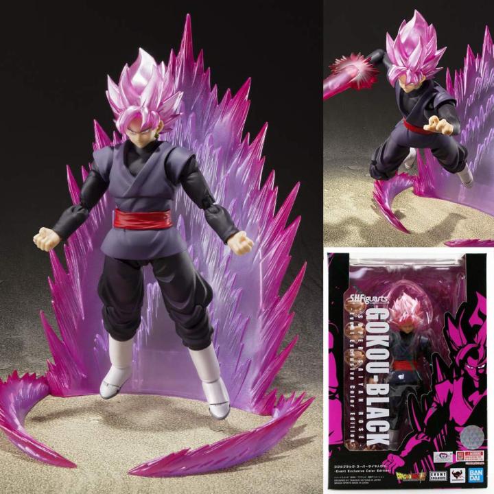 TAMASHII NATIONS Goku Black Super Saiyan Rose-, Bandai Spirits S.H.Figuarts  Action Figure