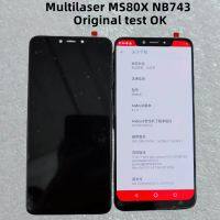 สำหรับมัลติเลเซอร์ MS80X NB743หน้าจอสัมผัสหน้าจอ Lcd โทรศัพท์มือถือโมดูลภายในและภายนอกการแสดงผลหน้าจอ MS NB744 80X