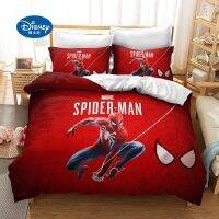 Disney Spiderman Bedding Set Cartoon Boy Single Twin Size Duvet Cover Pillow Case Kids Teen Bedspreads Gifts