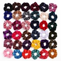 【hot】 Scrunchie Elastic Hair Rubber Bands Accessories Tie Rope Ponytail Holder Headdress