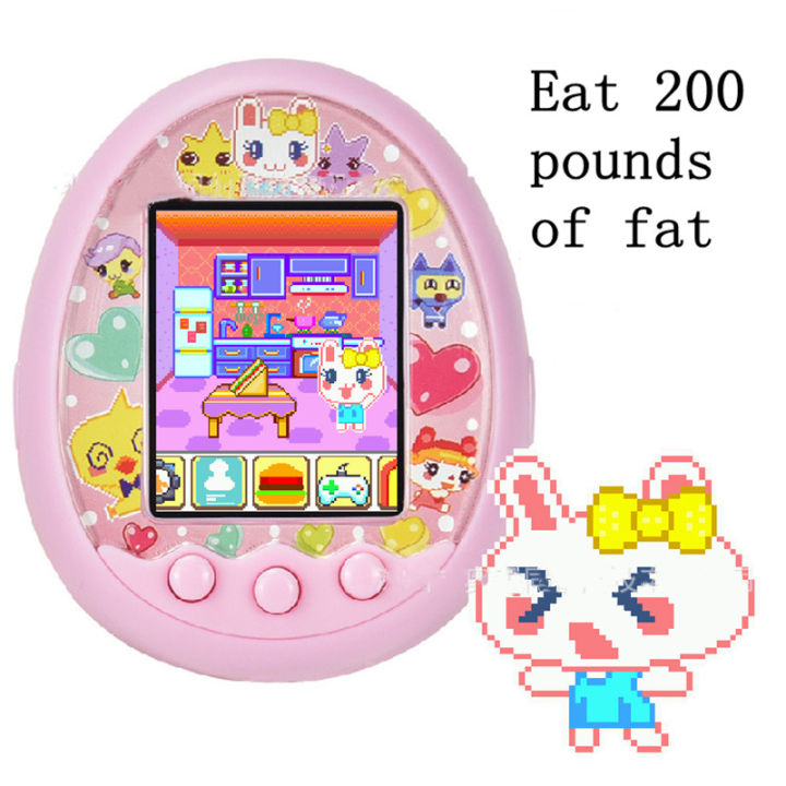 หน้าจอสัมผัสอิเล็กทรอนิกส์-tamagotchis-โต้ตอบของเล่น-วัสดุ-abs-สีสัน-หน้าจอดิจิตอลที่มีสีสัน-e-กว่า6ปี