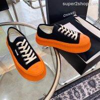 thick-soled canvas shoes 2023 new jelly color series biscuit all-match casual