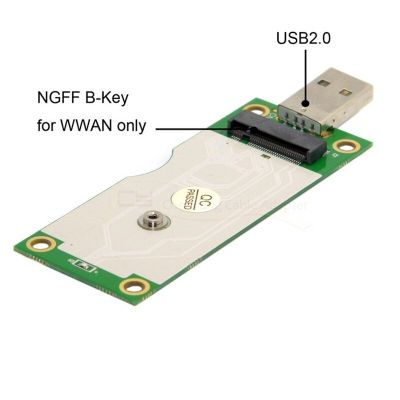 【COOL】 Huilopker MALL M.2 NGFF Wireless WWAN ไปยังการ์ด USB พร้อมโมดูลซิมการ์ดเครื่องมือทดสอบอะแดปเตอร์