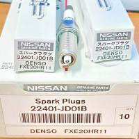 หัวเทียน นิสสัน NISSAN FXE20HR11 part no.22401-JD01B (1ชุด 4 หัว)