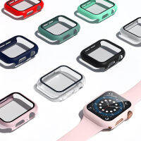 Watch Cover กระจกนิรภัยสำหรับเคส 45Mm 41Mm 44Mm 40Mm 42Mm 38Mm,กันชนกันรอยสำหรับ 7 SE 6 5 4 3 2