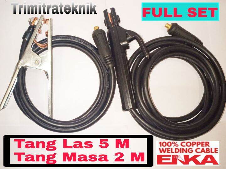 Paket Set Tang Las Tang Massa Kabel Meter Stang Las Listrik