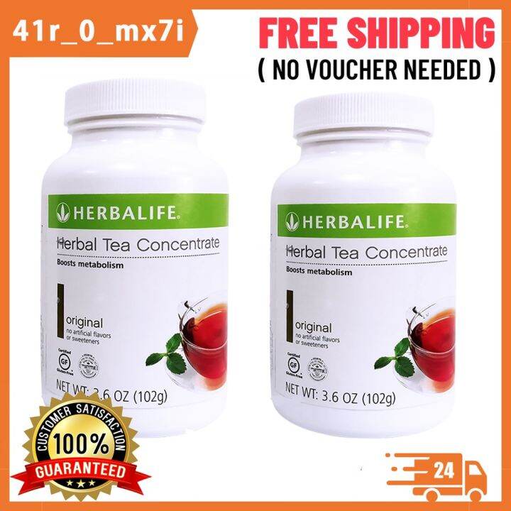 100 Original Herbalife Tea Mix Lemon And Hibiscus Teamix 102g 